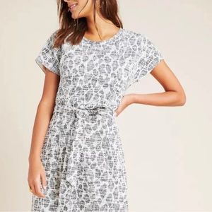 Anthropology Dolan Left Coast Taleen Textured MIDI Dress